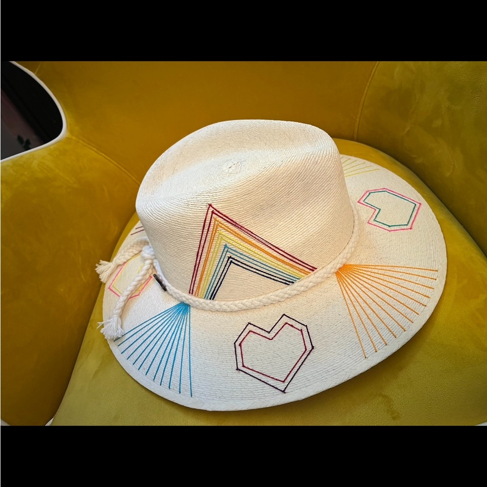 NEW as seen at Free People Corazon straw hat - Picture 2 of 5